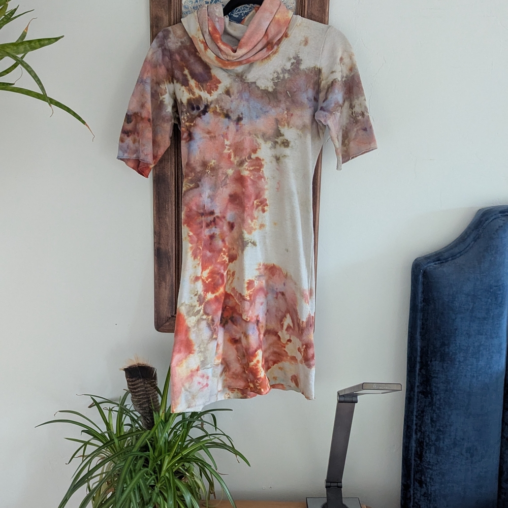 Multicolor Tie-Dye Dress